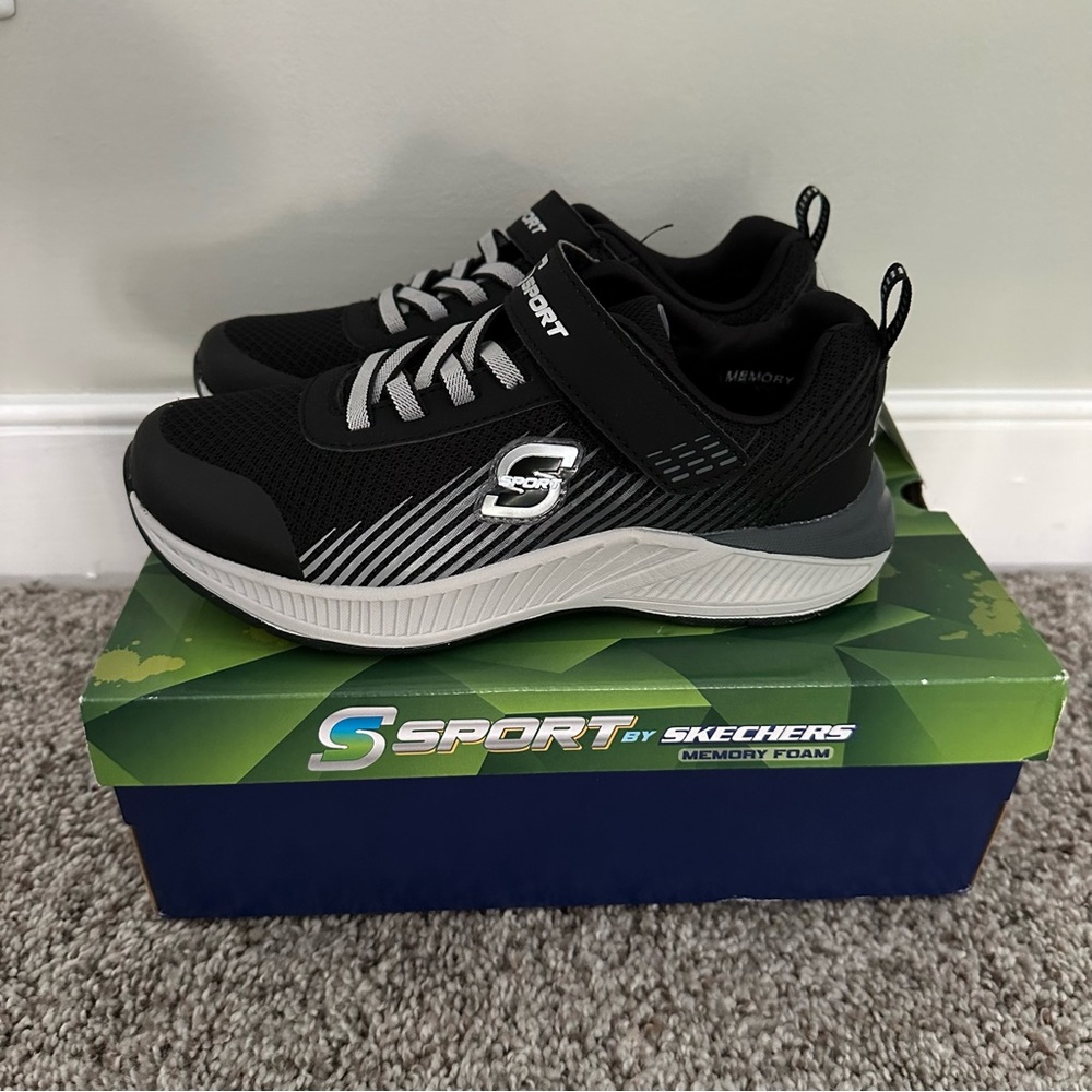 Skechers Boy’s Black Athletic Shoes